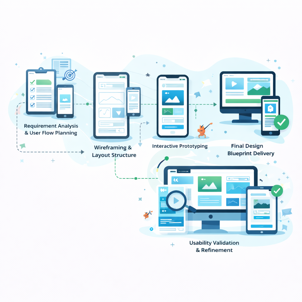 Wireframing Prototyping Process